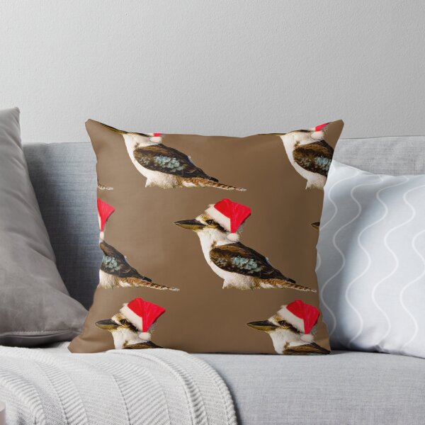 Item preview, Kookaburra, Christmas Kookaburra on Tan background designed and sold by Ohlordi.