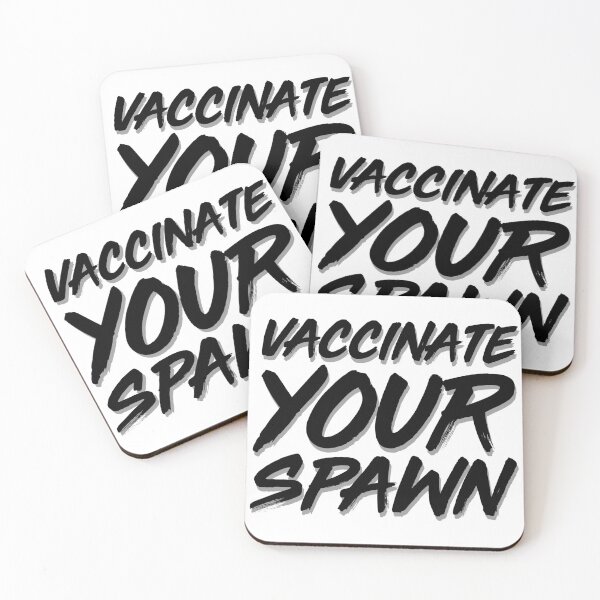 Item preview, Vaccinate Your Spawn Black designed and sold by felixbunny.