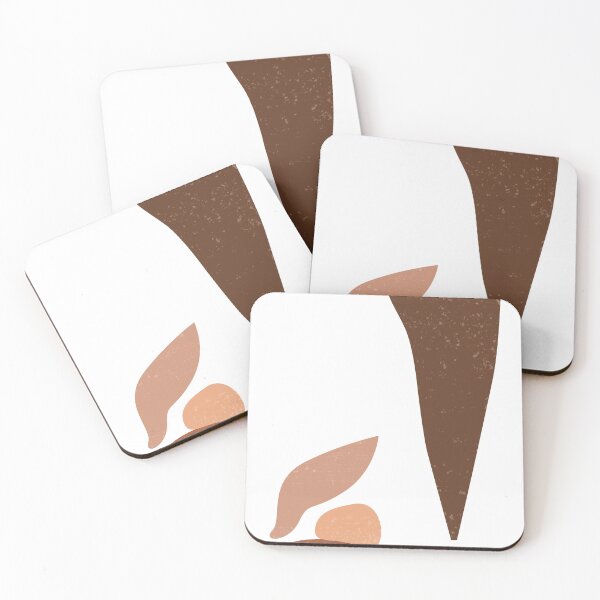 Item preview, Terracotta Abstract 73 - Modern, Contemporary Art - Abstract Organic Shapes - Minimal - Brown designed and sold by Studio Grafiikka.