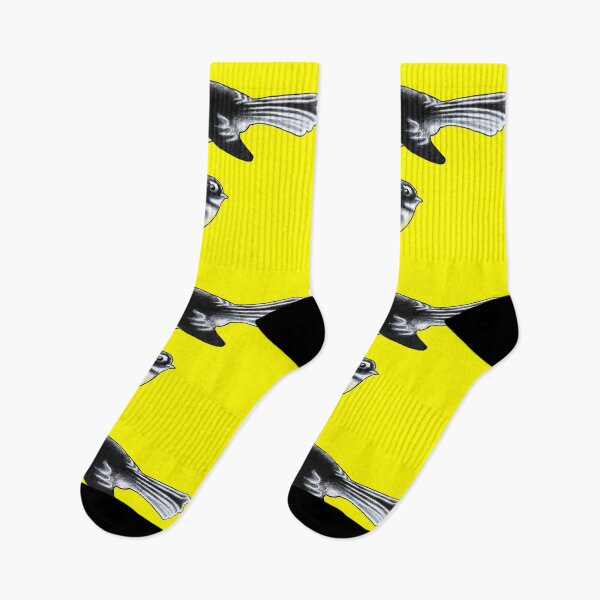 Item preview, Piwakawaka Pair (on yellow) designed and sold by MHen.