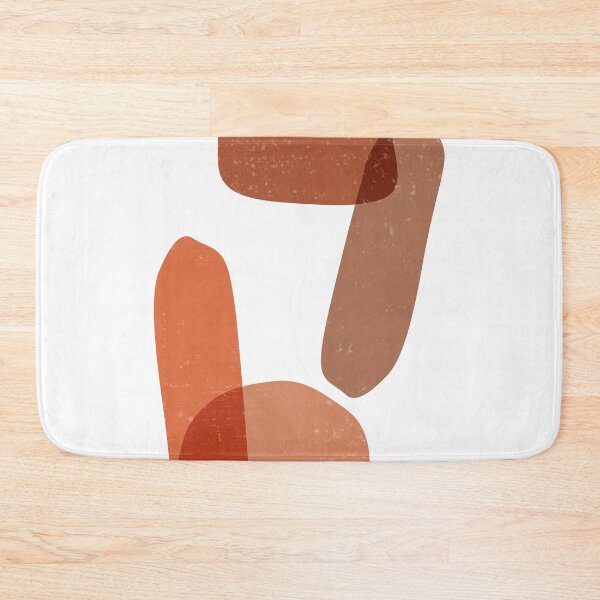 Item preview, Terracotta Abstract 74 - Modern, Contemporary Art - Abstract Organic Shapes - Minimal - Brown designed and sold by Studio Grafiikka.
