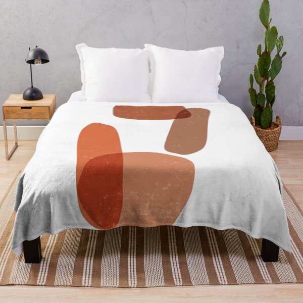 Item preview, Terracotta Abstract 74 - Modern, Contemporary Art - Abstract Organic Shapes - Minimal - Brown designed and sold by Studio Grafiikka.