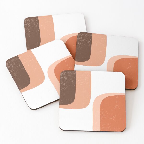 Item preview, Terracotta Abstract 76 - Modern, Contemporary Art - Abstract Organic Shapes - Minimal - Brown designed and sold by Studio Grafiikka.