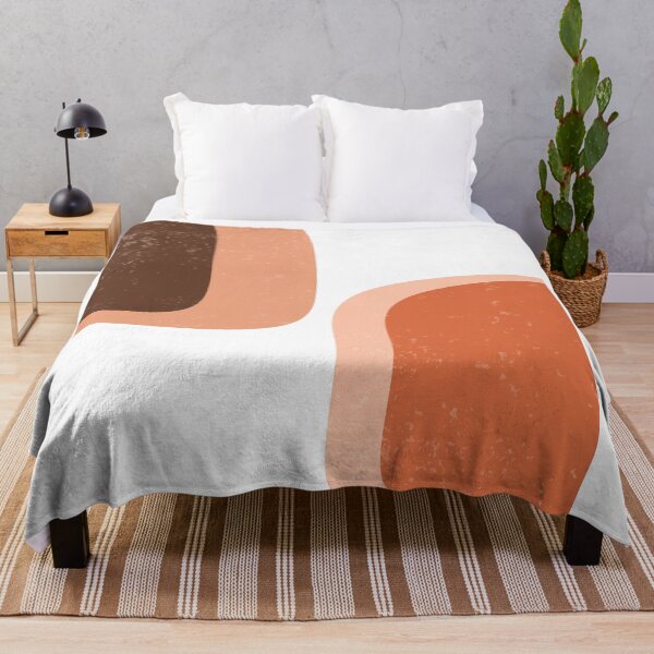 Item preview, Terracotta Abstract 76 - Modern, Contemporary Art - Abstract Organic Shapes - Minimal - Brown designed and sold by Studio Grafiikka.