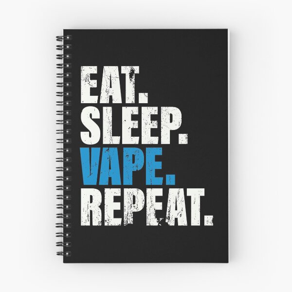 Item preview, Eat Sleep Vape Repeat, Funny Vaping designed and sold by Space Fox.