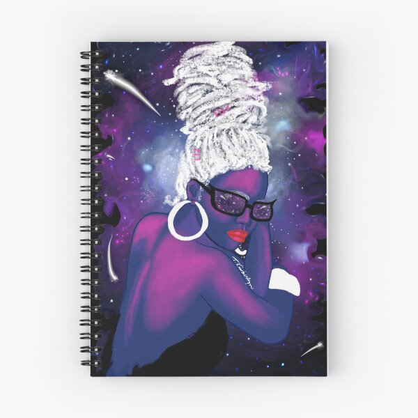 Item preview, She is the Universe, natural hair, locs, dreadlocs designed and sold by T Kimberlyn.