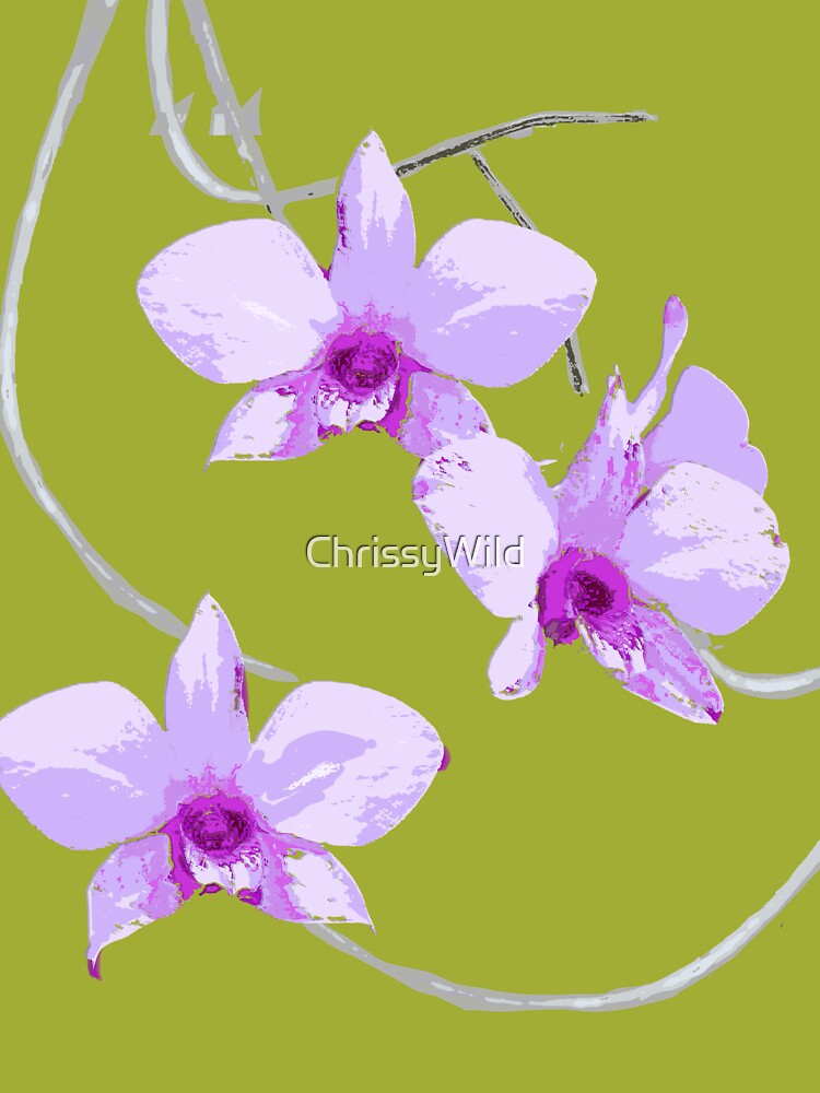 Camiseta para niños «Orquídea de Cooktown (Dendrobium Phalaenopsis) en la  selva verde» de ChrissyWild | Redbubble