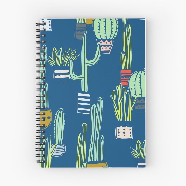 Item preview, Classic Blue Cacti designed and sold by inkblotcreative.