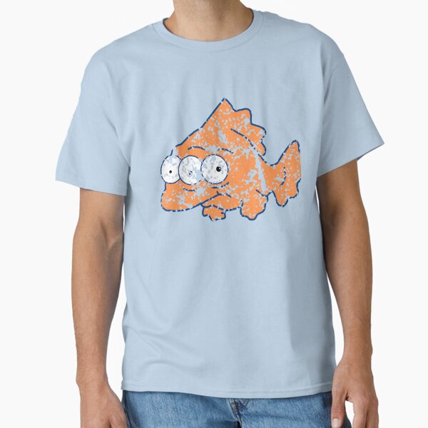 Artikel-Vorschau von Blinky der Fisch - Medium Grunge, designt und verkauft von ScapegoatPrints.