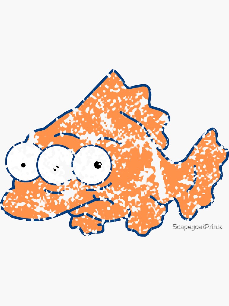 Archivo STL The Simpsons Blinky The Three-Eyed Fish 🐠 ·Plan De