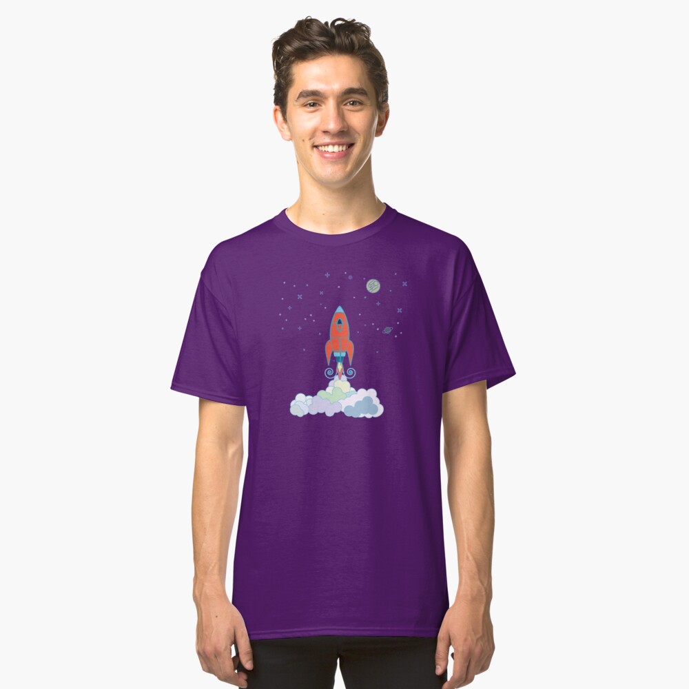 Rocket Launch Classic T-Shirt