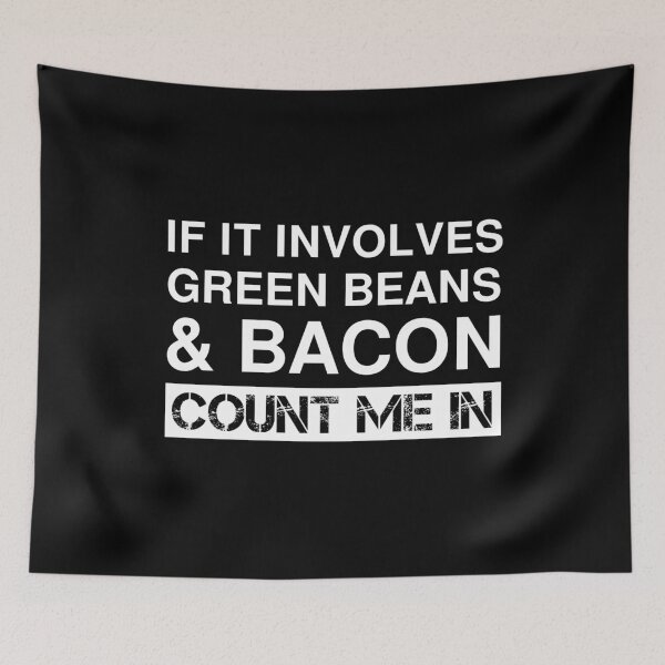 Item preview, Funny Green Beans And Bacon Casserole designed and sold by Creekman Designs.