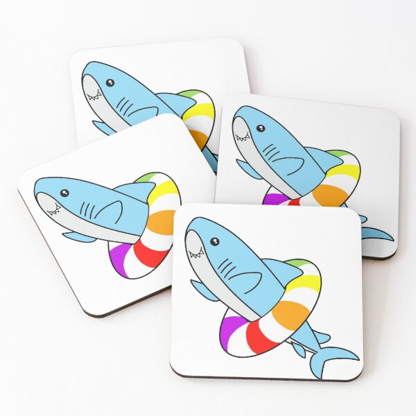 Artikelvorschau, Shark & Floatie Tube entworfen und verkauft von lattha-sketches.