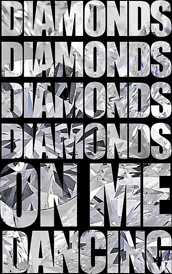 Diamonds On Me Dancing" Photographic Prints by wearz | Redbubble