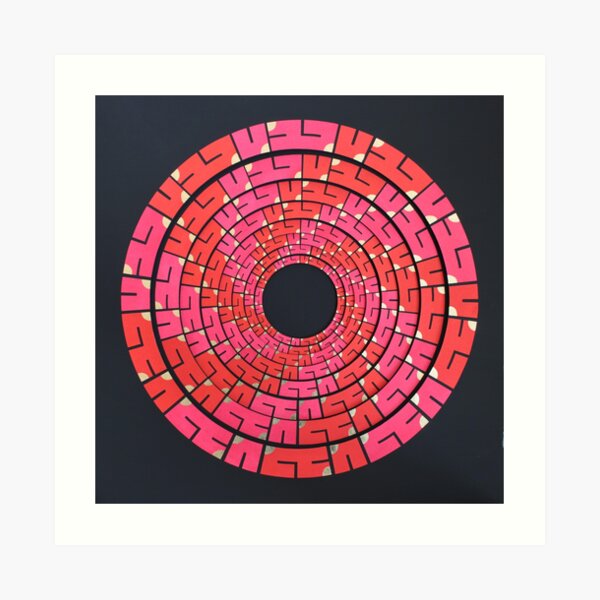 Attraction جذب Art Print