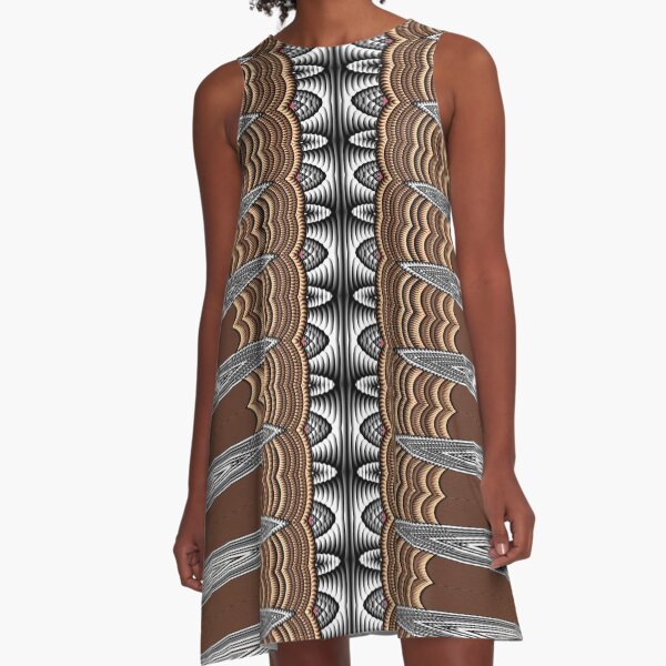 Exotic Crochet (1) A-Line Dress