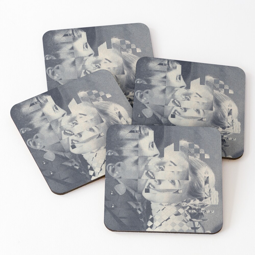 Item preview, Coasters (Set of 4) designed and sold by Retro-Collage.