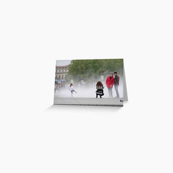 Fountain Fun Greeting Card