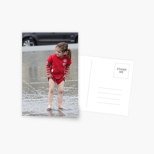 Don't Get Wet! Postcard