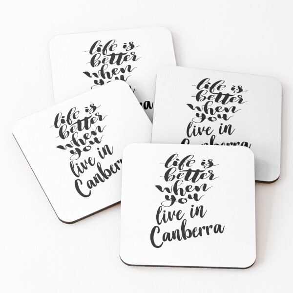 Item preview, Life is Better When You Live In Canberra Australia Raised Me designed and sold by ProjectX23.