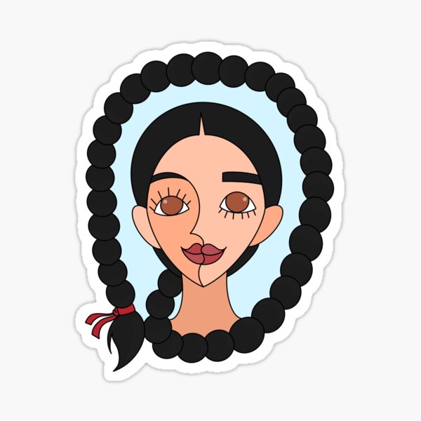 Kuwaiti girl Sticker