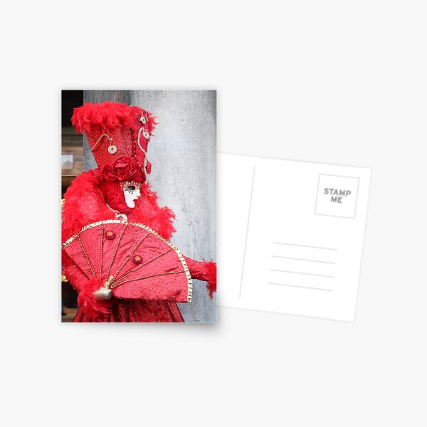 Ravishing in Red Postcard