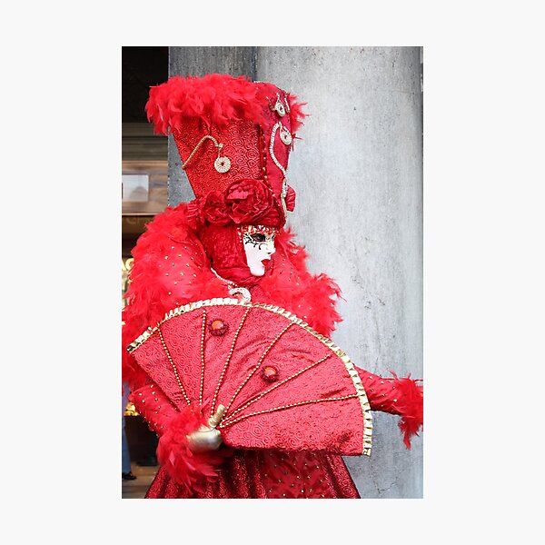 Ravishing in Red Photographic Print