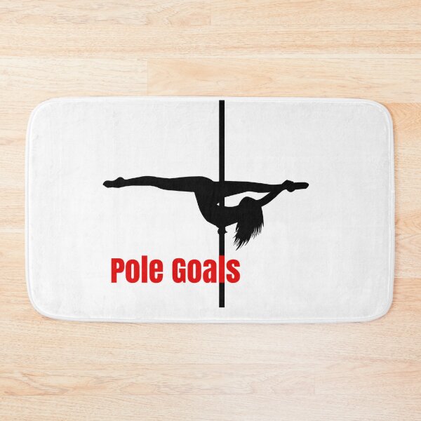 Item preview, Pole Goals Split Pole Dancer Red designed and sold by PoleUnicorn.