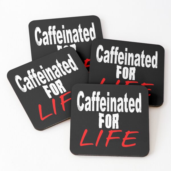 Item preview, Caffeinated For Life designed and sold by SassyClassyMe.