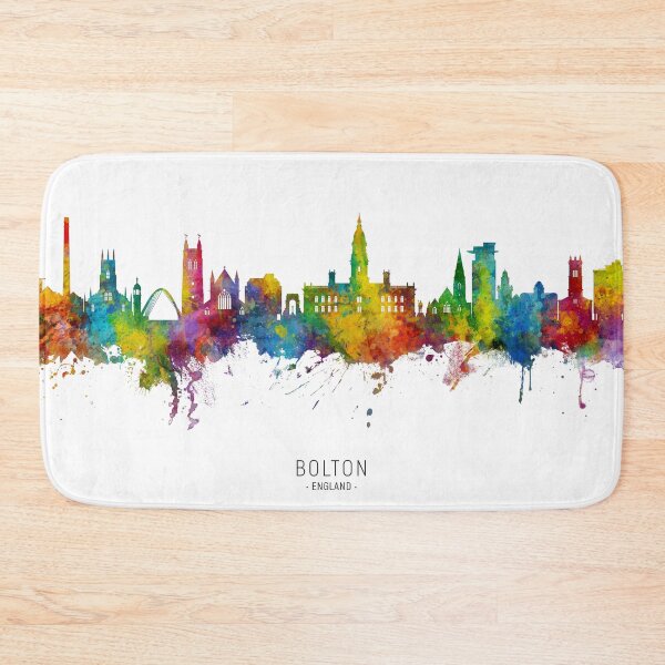 Item preview, Bolton England Skyline designed and sold by ArtPrints.