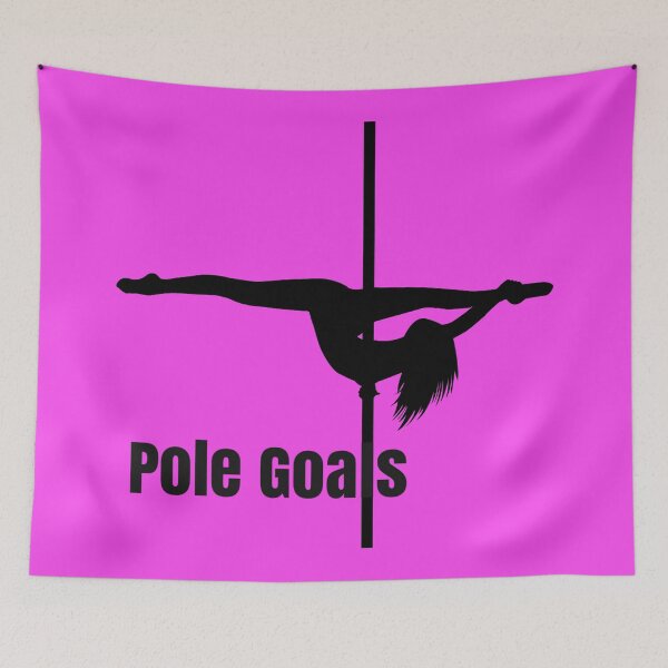 Item preview, Pole Goals Split Pole Dancer designed and sold by PoleUnicorn.