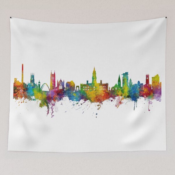 Item preview, Bolton England Skyline designed and sold by ArtPrints.
