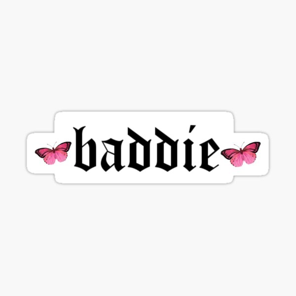 Baddie Stickers Redbubble - vibe check roblox id decal