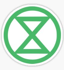 Extinction Rebellion Logo Sticker
