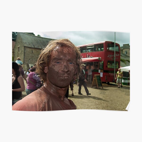 The Man behind the Mud Poster
