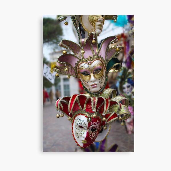 A Bounty of Masks Canvas Print