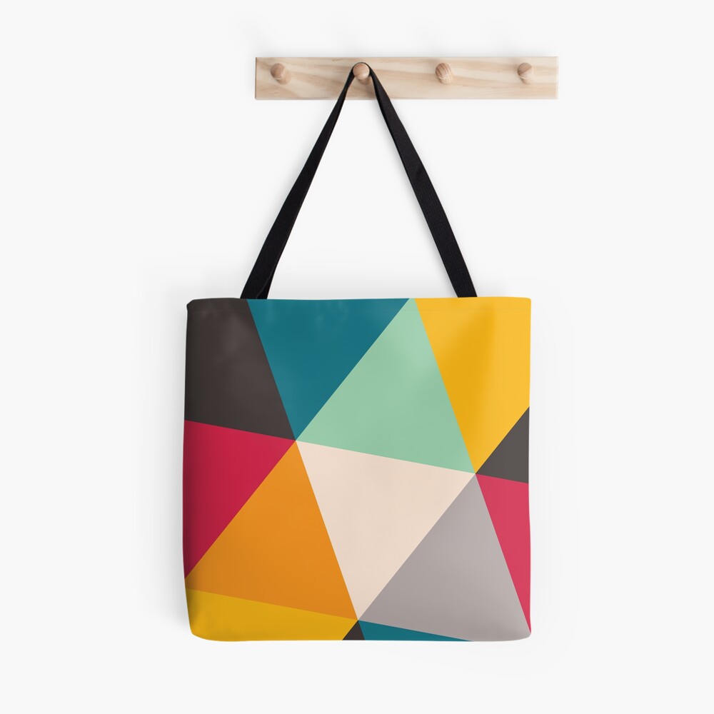 Abstract colorful triangle pattern Weekender Tote Bag by Artpics - Fine Art  America