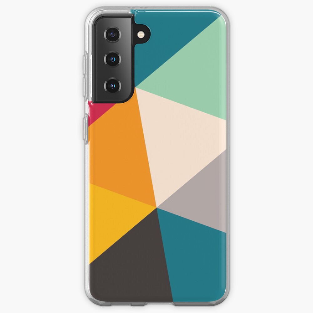 Colourful Geometric Triangles (2012) Samsung Galaxy Phone Case