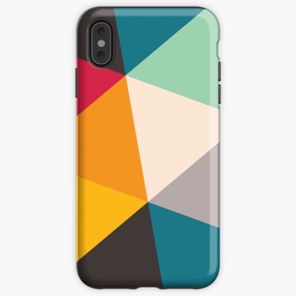Colourful Geometric Triangles (2012) iPhone Tough Case