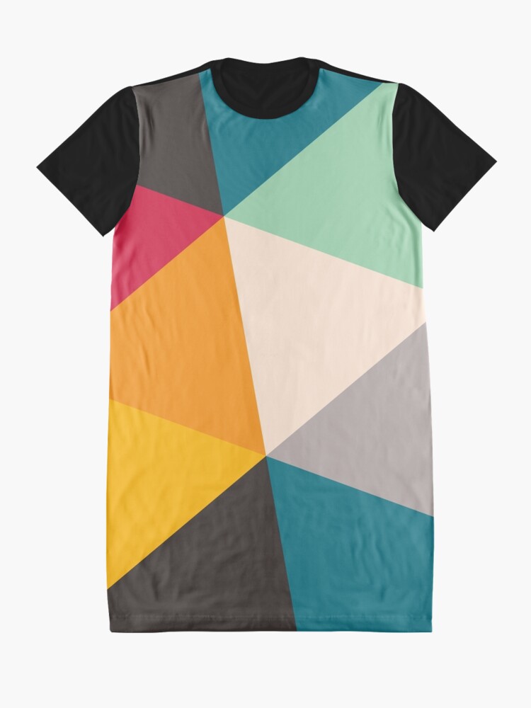 Alternate view of Triangles (2012) Graphic T-Shirt Dress