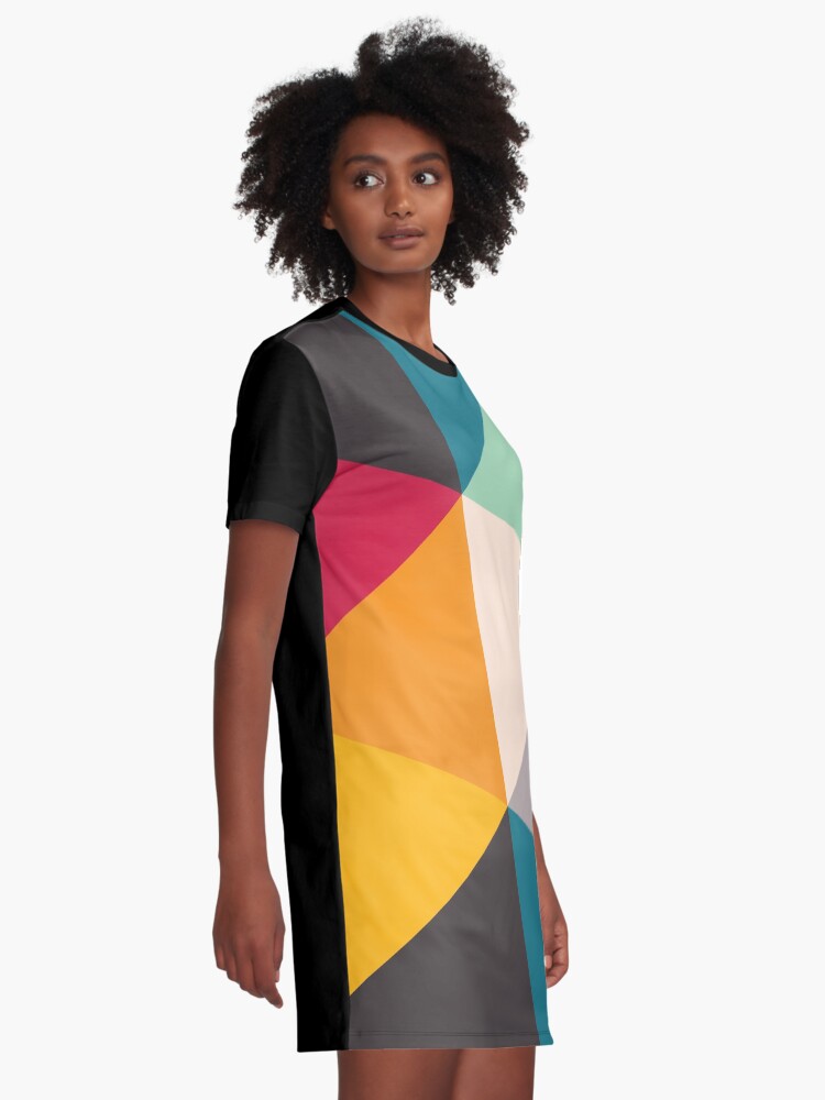 Alternate view of Triangles (2012) Graphic T-Shirt Dress
