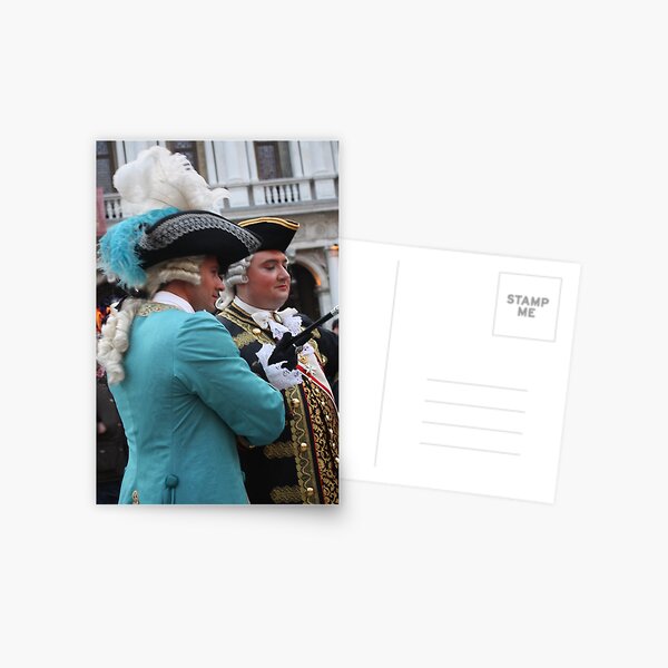 Two Fancy Gentlemen Postcard