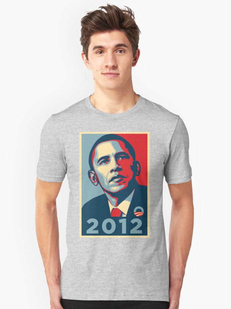 &ldquo;Obama 2012 Election Poster T-Shirt&rdquo; Unisex T-Shirt by obamashirts