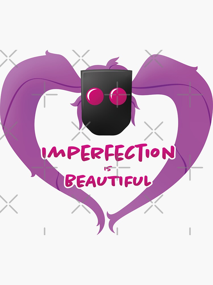"Entrapta Imperfection is BEAUTIFUL" Sticker for Sale by spaceweevil