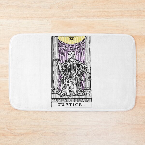 Item preview, Justice - A Geometric Tarot Print designed and sold by Annalee Beer.