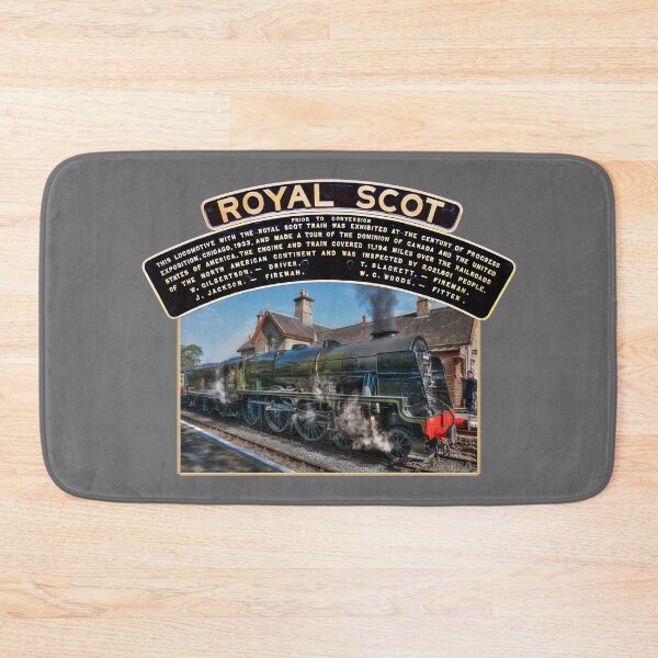 Item preview, LMS Royal Scot and Nameplate designed and sold by Steve H Clark.