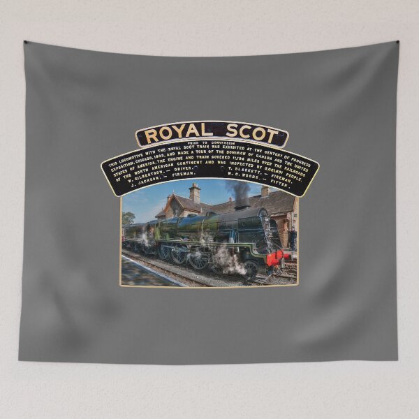 Item preview, LMS Royal Scot and Nameplate designed and sold by Steve H Clark.