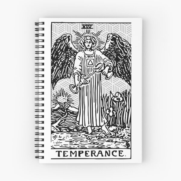 Item preview, Temperance - A Geometric Tarot Print designed and sold by Annalee Beer.