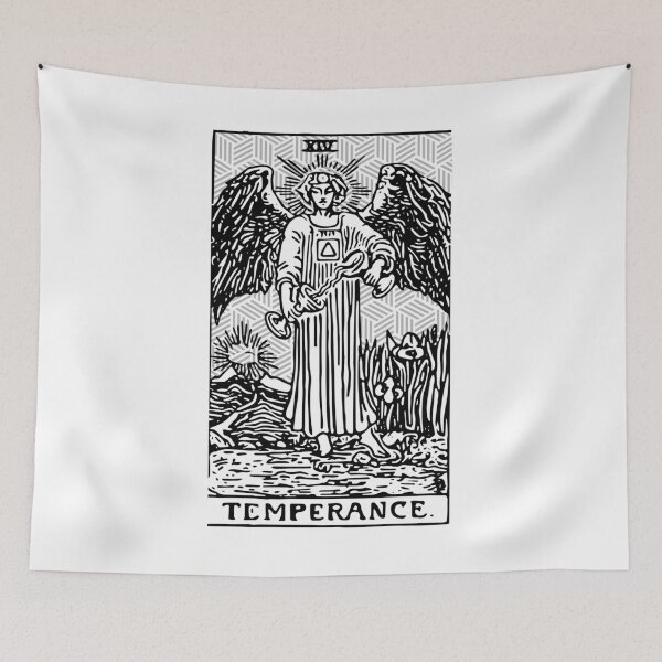 Item preview, Temperance - A Geometric Tarot Print designed and sold by Annalee Beer.