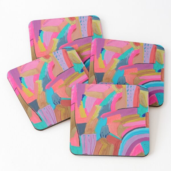 Item preview, Bright Expressive Abstract  designed and sold by MyCraftyNell.